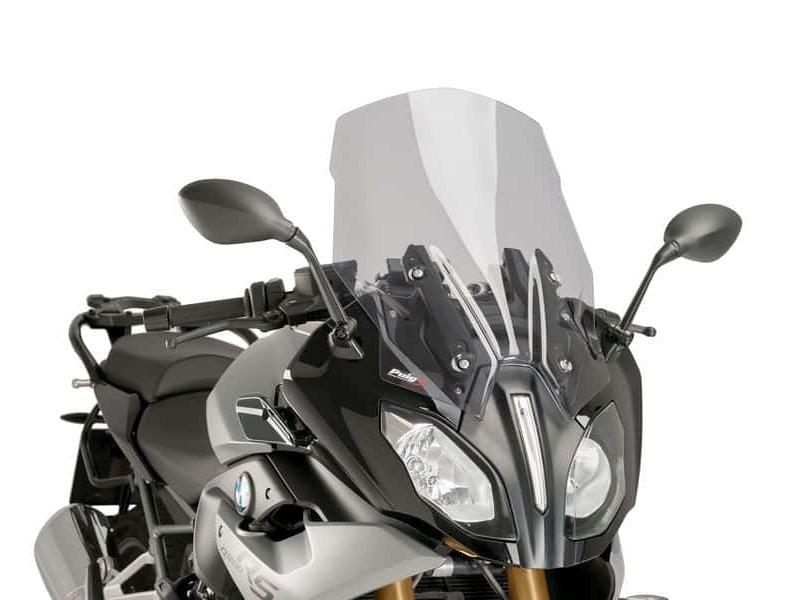 Puig Touring Plus Screen For BMW R1200 RS 2015-2018 - Light Smoke