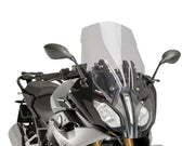 Puig Touring Plus Screen For BMW R1200 RS 2015-2018 - Light Smoke
