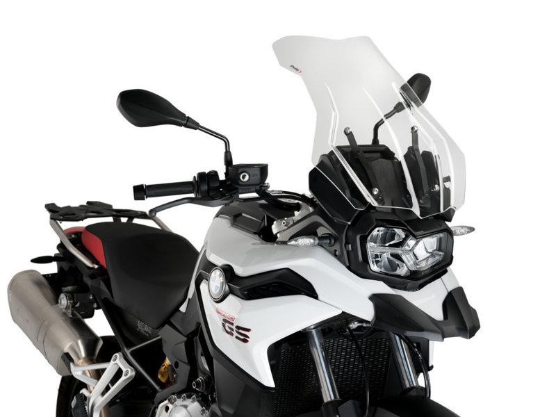 Puig Touring Plus Screen For BMW F750 GS 2018-2024 - Clear