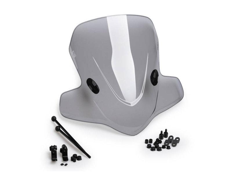 Puig City Touring Screen For Yamaha Xenter 125i 2012-2020 - Light Smoke