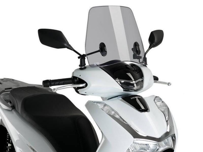 Puig Traffic Screen For Honda SH125i 4T E5 2021-2025 - Light Smoke