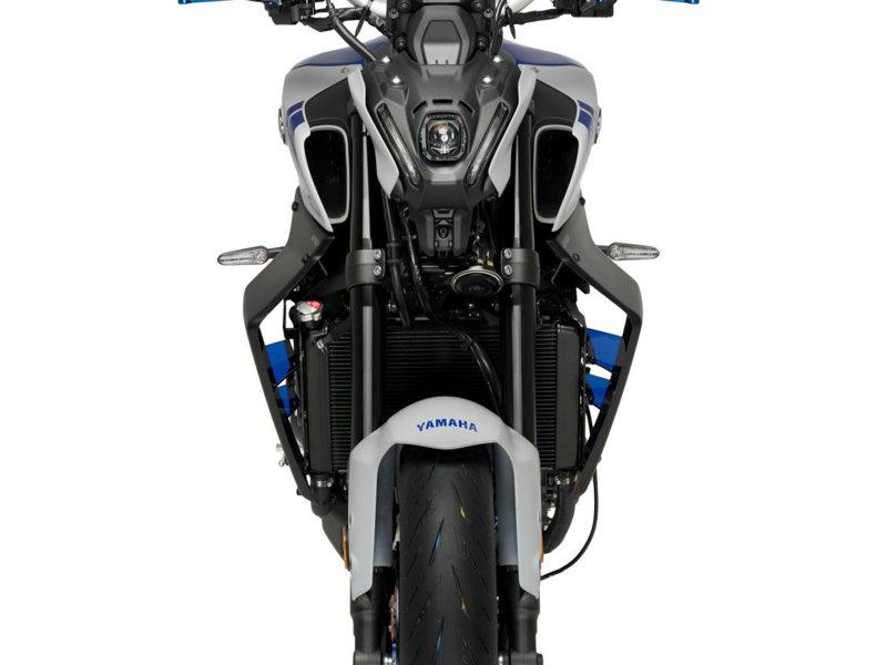 Puig Downforce Spoilers For Yamaha MT-09 2021-2023 - Black