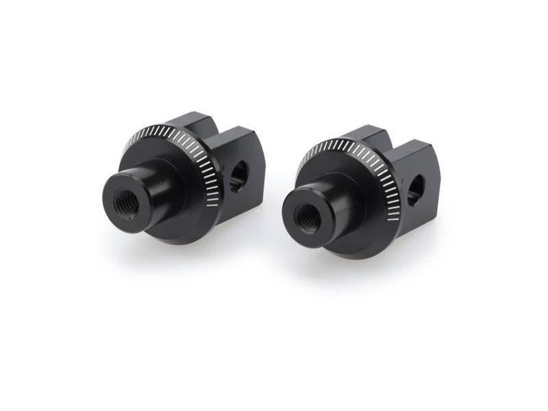 Puig Footpeg Adaptors For Yamaha MT-03 2016-2025 - Black