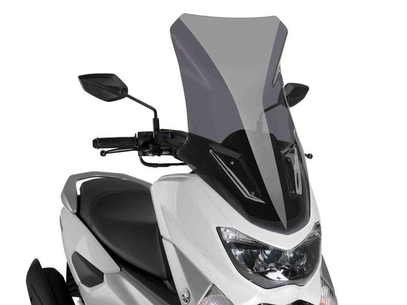 Puig V-Tech Line Touring Screen For Yamaha NMax 125 2017-2020 - Dark Smoke