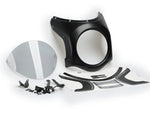 Puig Retro Black Semi Fairing & Screen 195mm For Mash Black Seven - Light Smoke