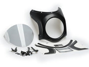 Puig Retro Black Semi Fairing & Screen 195mm For Mash Black Seven - Light Smoke