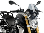 Puig New Generation Sport Screen For BMW R1250 R 2018-2025 - Light Smoke