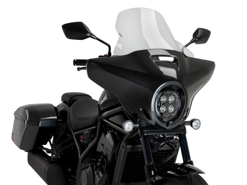 Puig Batwing Touring Screen For Honda CMX1100T Rebel 2023-2025 - Clear
