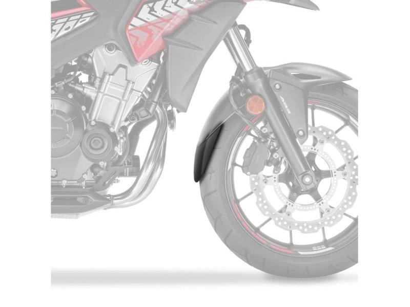 Puig Front Fender Extender For Kawasaki Z650 RS 2022-2025 - Black