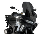Puig Touring Screen For Kawasaki Versys 1000 S 2021-2024 - Dark Smoke