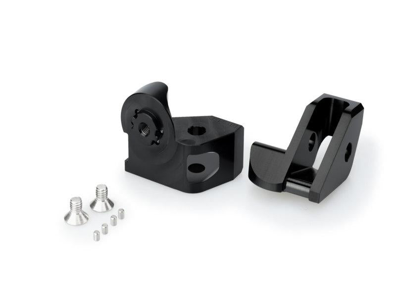 Puig Adjustable Footpeg Adaptors For BMW R1200 GS 2000-2012 - Black