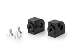 Puig Pillion Adjustable Footpeg Adaptors For Yamaha MT-07 25 - Black