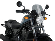 Puig New Generation Sport Screen For Honda CMX500 Rebel 2017-2025 - Light Smoke