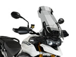 Puig Touring Screen With Extender For Triumph Tiger 900 2020-2023 - Light Smoke