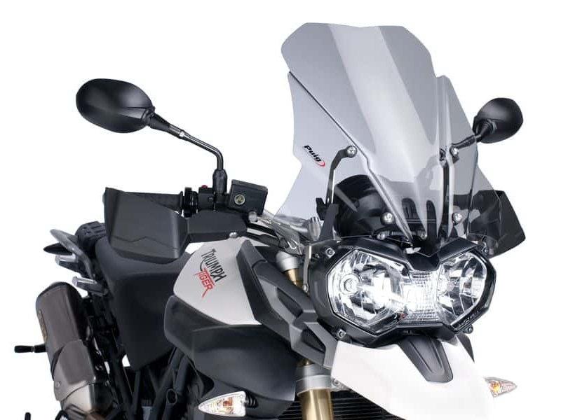 Puig Touring Screen For Triumph Tiger 800 2011-2014 - Light Smoke