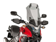 Puig Touring Screen With Extender For Honda CB500 X 2016-2024 - Light Smoke