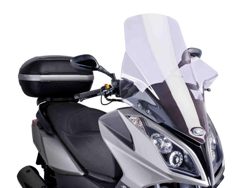 Puig V-Tech Line Touring Screen For Kymco Downtown 125i 2009-2016 - Clear