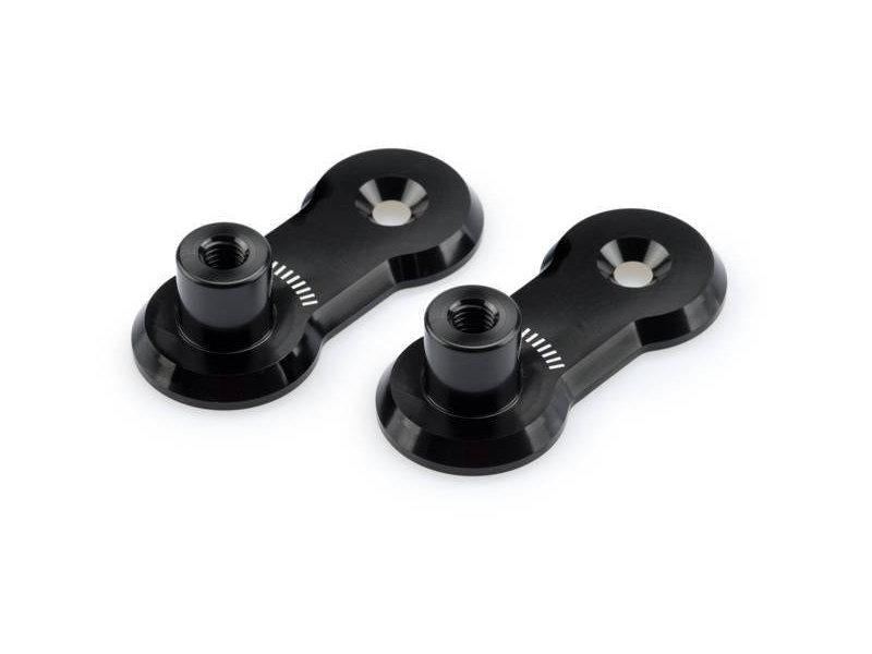 Puig Adjustable Footpegs Relocation Adaptor 40mm For KTM 1050 Adventure 2015-2016 - Black