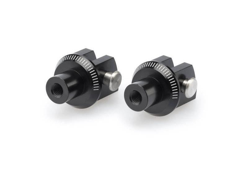 Puig Footpeg Adaptors For Yamaha FZ1 2006-2015 - Black