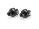 Puig Footpeg Adaptors For Yamaha FZ1 2006-2015 - Black