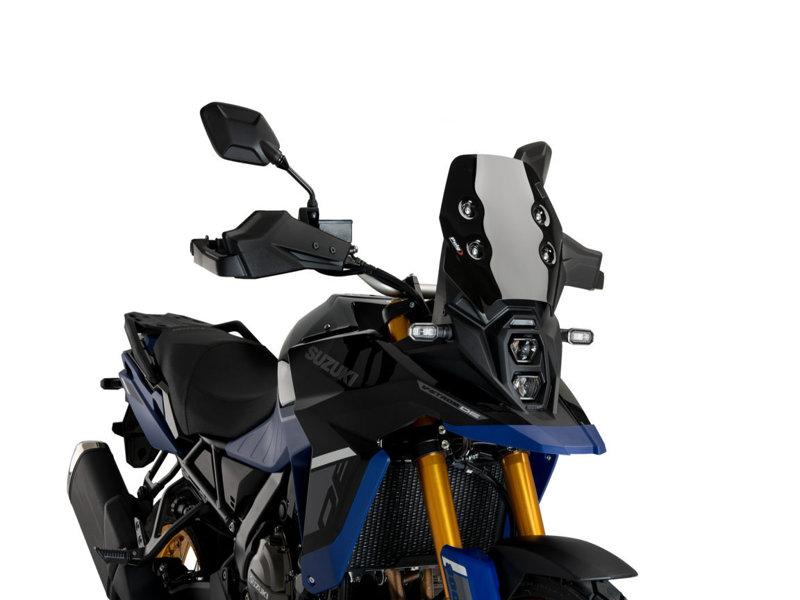 Puig Sport Screen For Suzuki V-Strom 800 25 - Black