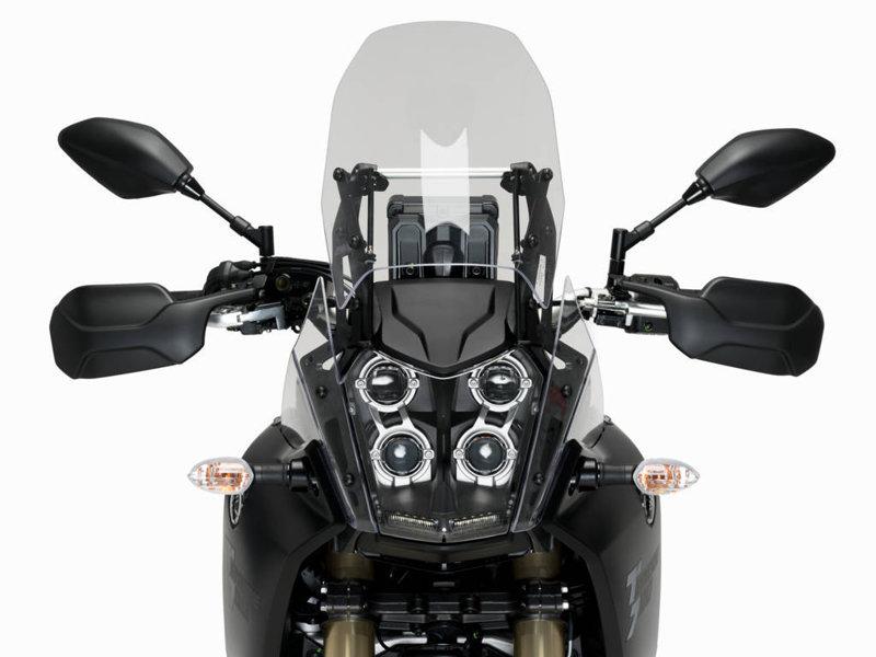 Puig Manual Screen Height Adjuster For Yamaha Tenere 700 2019-2024 - Black