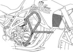 Puig Engine Guard For Triumph Tiger 900 2020-2023 - Black