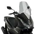 Puig V-Tech Line Touring Screen For Honda PCX 125 2021-2024 - Light Smoke