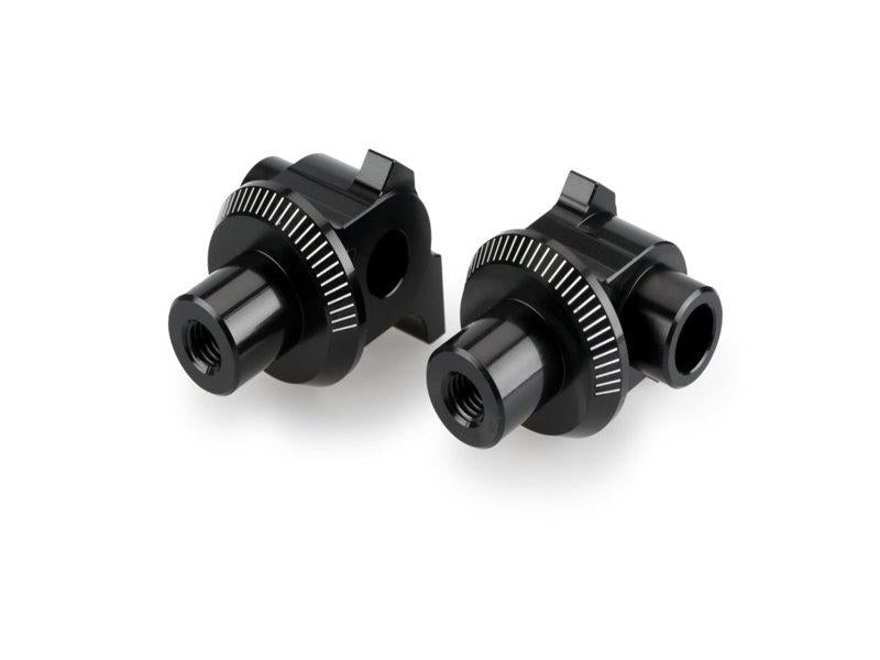 Puig Footpeg Adaptors For Yamaha Tenere 700 2019-2025 - Black