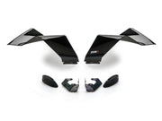 Puig Downforce Spoilers For Yamaha YZF R1 2020-2025 - Black
