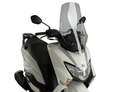 Puig V-Tech Line Touring Screen For Suzuki Burgman Street 125 EX 2023-2025 - Light Smoke