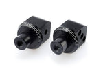 Puig Pillion Footpeg Adaptors For Kawasaki ER6-F 2006-2016 - Black