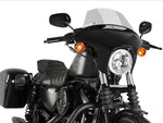 Puig Batwing Touring Screen For Harley Davidson Sportster 883 Iron XL883N 2009-2022 - Light Smoke