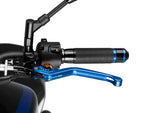 Puig Fixed V3 Clutch Lever For Ducati 1098 2007-2008 - Blue With Orange Selector