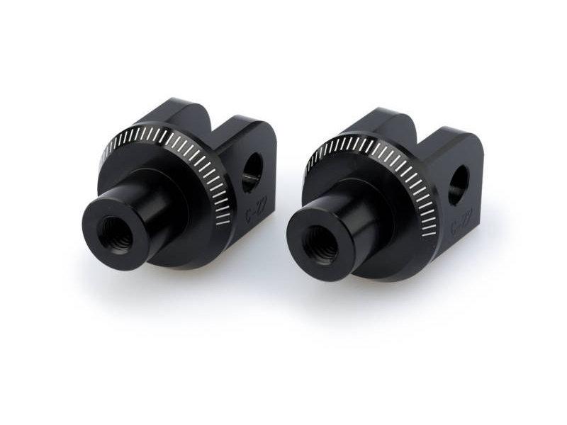 Puig Footpeg Adaptors For Honda CB500 F 2013-2024 - Black