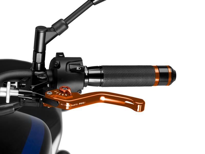 Puig Short V3 Clutch Lever For Ducati 1098 2007-2008 - Orange With Orange Selector
