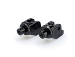 Puig Footpeg Adaptors For Triumph Scrambler 1200 XC 2019-2023 - Black