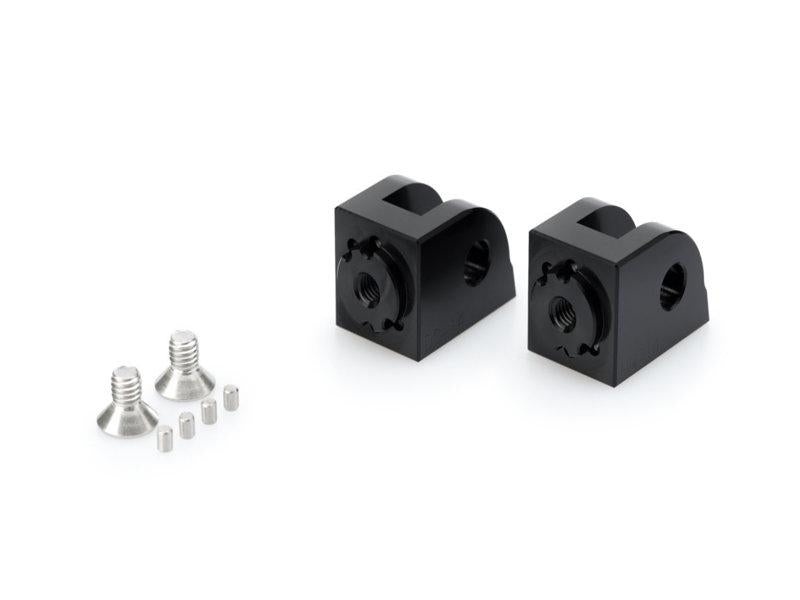 Puig Adjustable Footpeg Adaptors For Honda CB1000 R 2008-2016 - Black