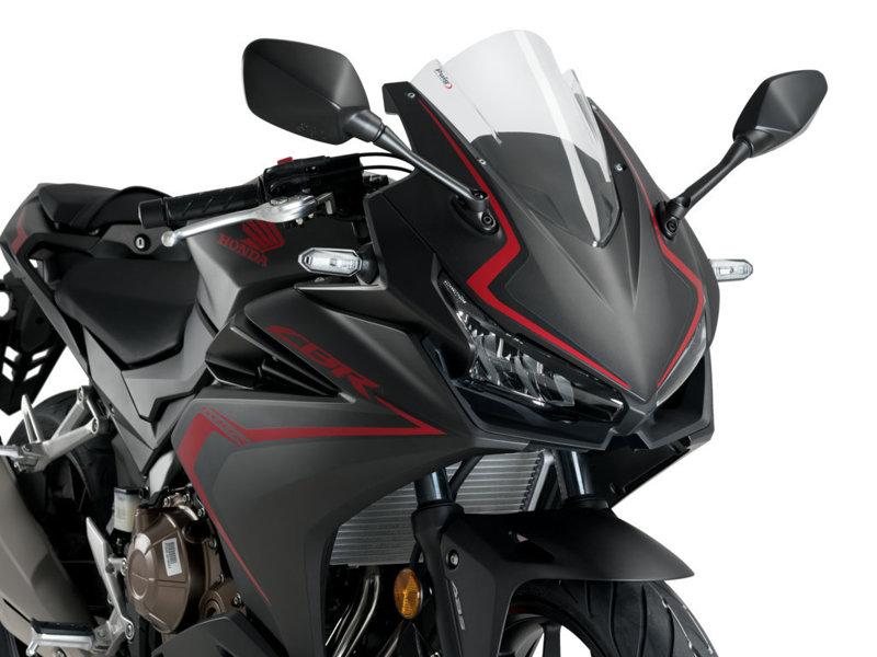 Puig Z-Racing Screen For Honda CBR500 R 2019-2025 - Clear