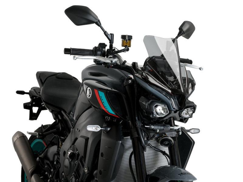 Puig New Generation Sport Screen For Yamaha MT-10 2022-2025 - Light Smoke