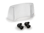 Puig Adjustable Clip-On Screen Extender 130mm x 300mm - Clear