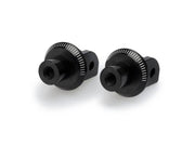 Puig Footpeg Adaptors For Ducati 1199 Panigale 2012-2014 - Black