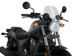 Puig New Generation Sport Screen For Honda CMX500 Rebel 2017-2025 - Clear