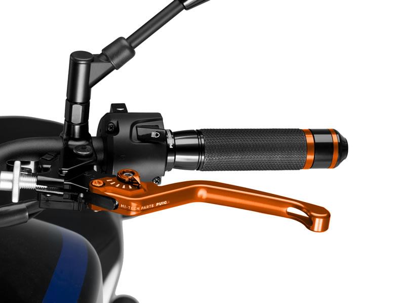 Puig Fixed V3 Clutch Lever For Ducati 1098 2007-2008 - Orange With Orange Selector
