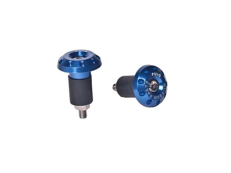 Puig Racing Bar Ends For KTM 125 Duke 2011-2023 - Blue