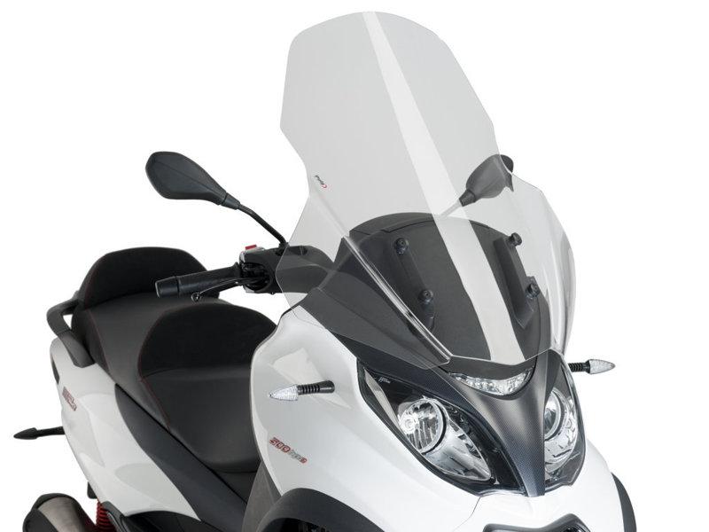 Puig V-Tech Line Touring Screen For Piaggio Beverly 500 IE Business 17 - Clear