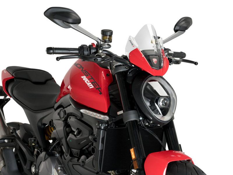Puig Sport Screen For Ducati Monster 937 2021-2025 - Clear