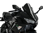 Puig Z-Racing Screen For Kawasaki Ninja 650 2020-2025 - Black