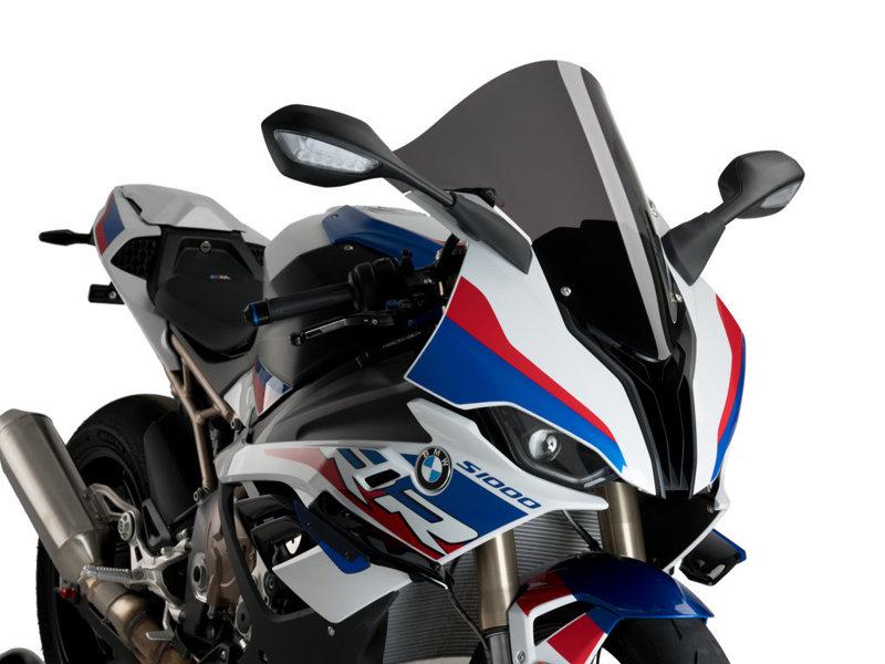 Puig R-Racer Screen For BMW M1000RR 2021-2022 - Dark Smoke