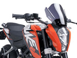 Puig New Generation Sport Screen For KTM 125 Duke 2011-2016 - Dark Smoke